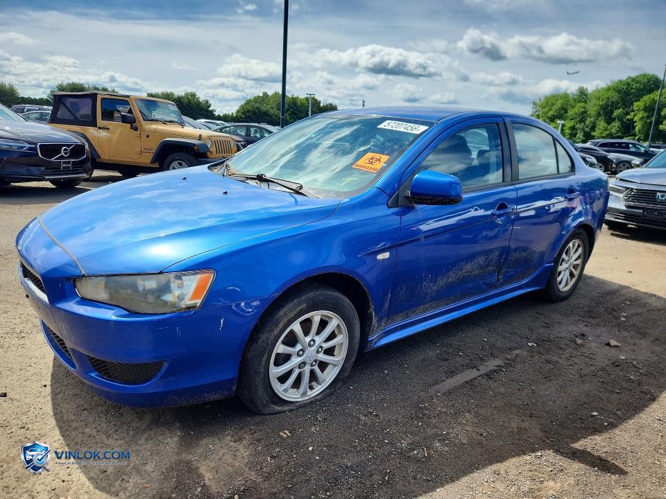 2010 MITSUBISHI LANCER – Lot 57207456 auction photo