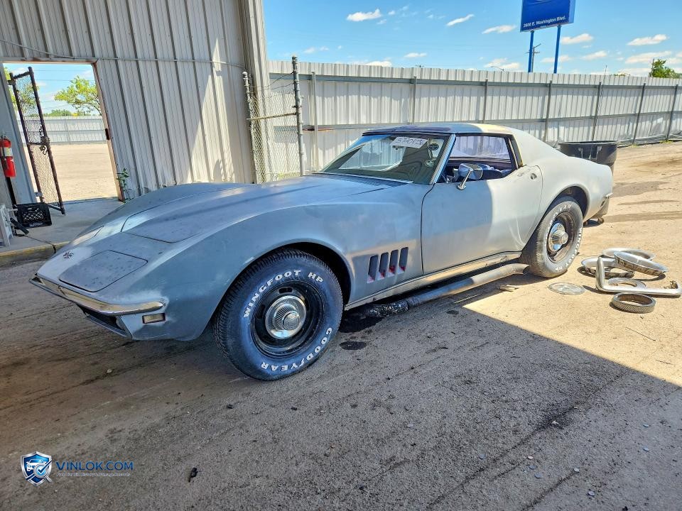 1968 CHEVROLET CORVETTE – Lot 57208736 auction photo