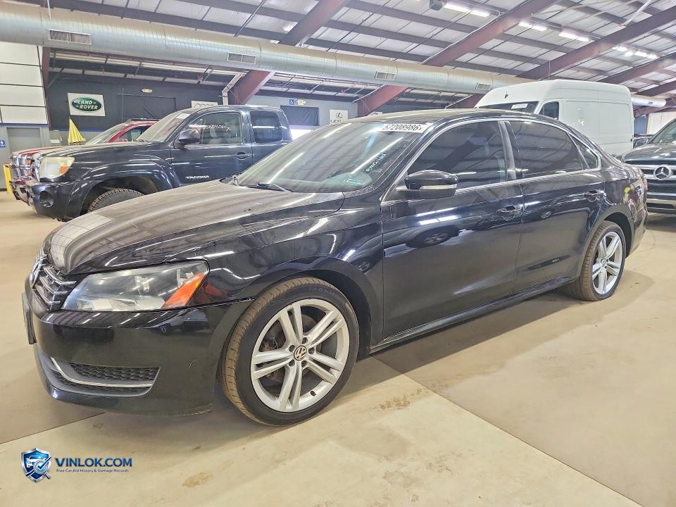 2014 VOLKSWAGEN PASSAT SE – Lot 57208986 auction photo