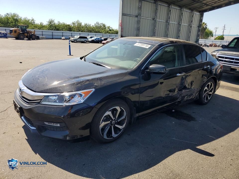 2016 HONDA ACCORD EXL – Lot 57209116 auction photo