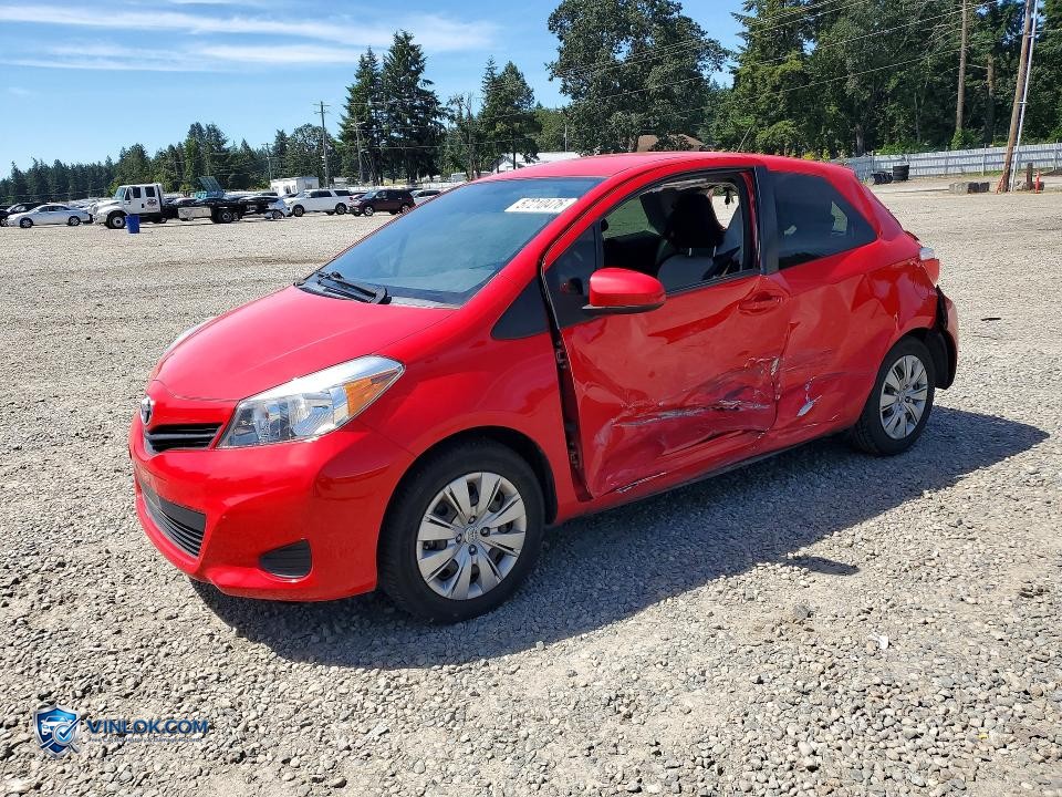 2014 TOYOTA YARIS 3-DOOR LE – Lot 57210476 auction photo