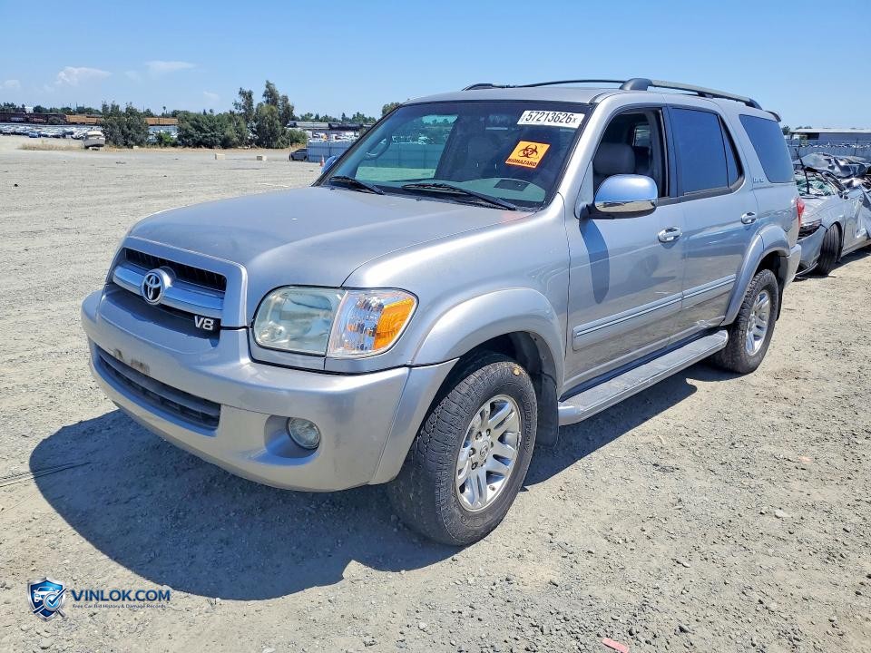 2007 TOYOTA SEQUOIA LIMITED – Lot 57213626 auction photo