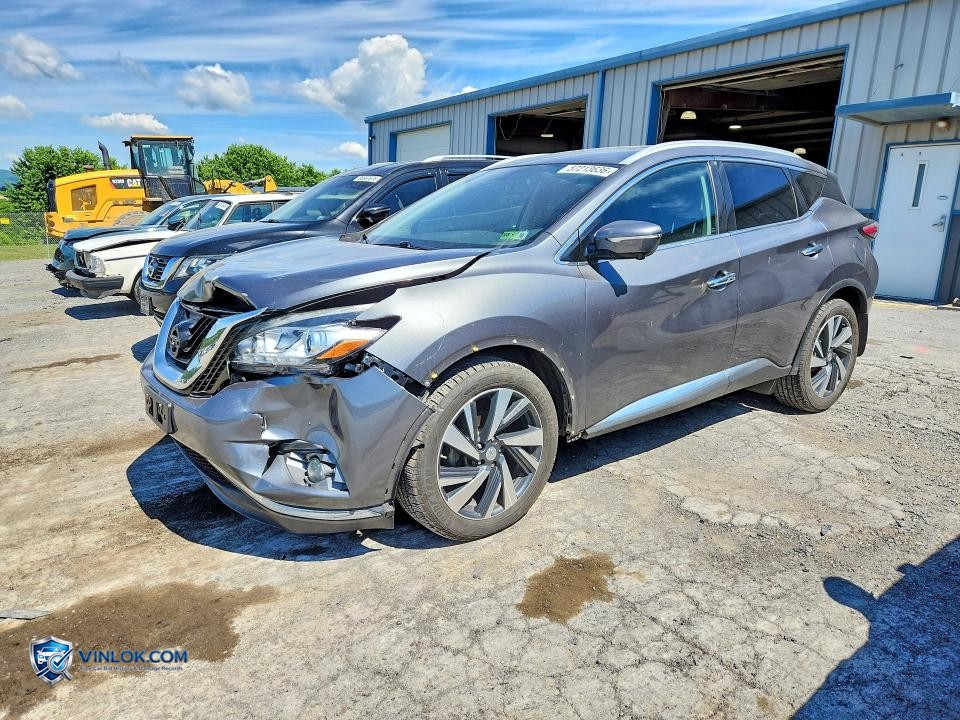 2015 NISSAN MURANO PLATINUM – Lot 57213636 auction photo
