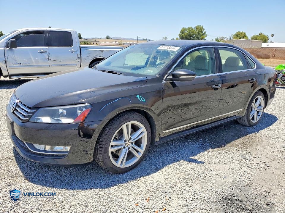 2012 VOLKSWAGEN PASSAT SEL – Lot 57213836 auction photo