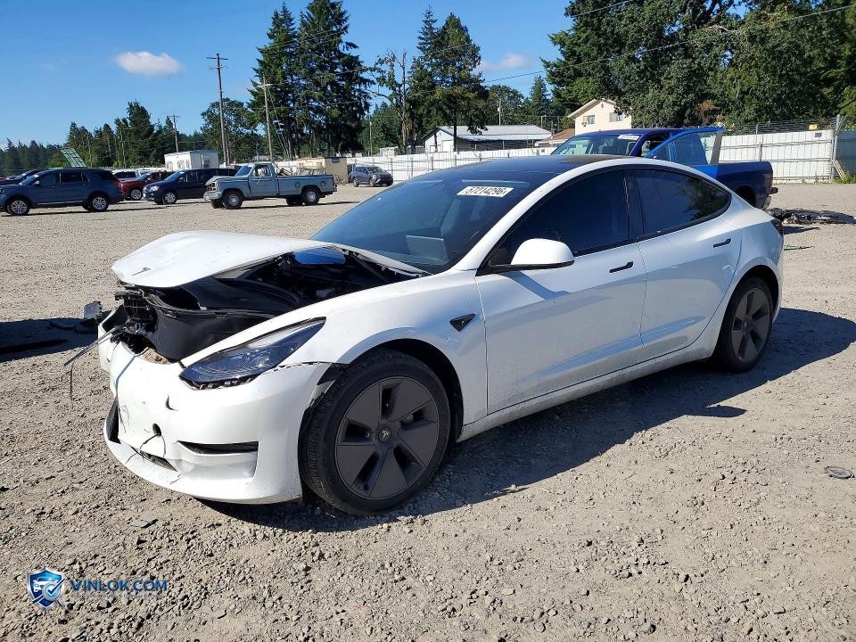 2023 TESLA MODEL 3 – Lot 57214296 auction photo