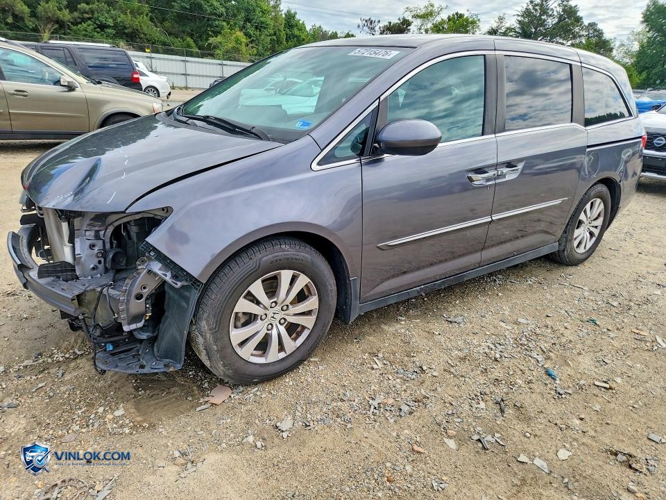 2015 HONDA ODYSSEY EXL – Lot 57215476 auction photo