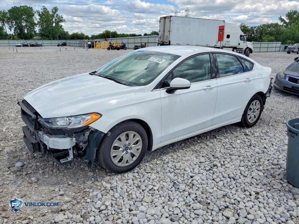 2019 FORD FUSION S – Lot 57217406 auction photo