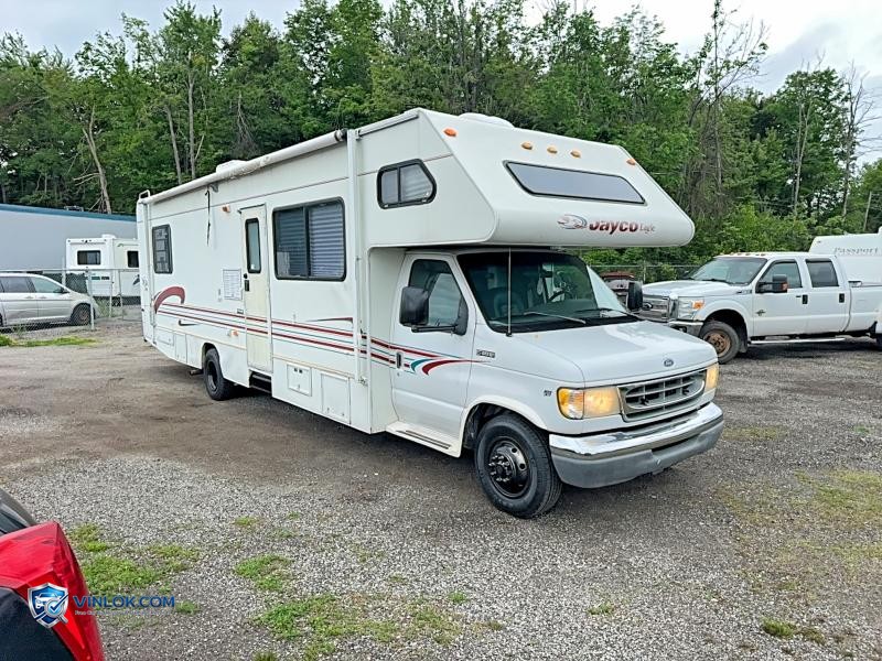 1998 FORD ECONOLINE E450 SUPER DUTY CUTAWAY VAN RV – Lot 57218576 auction photo