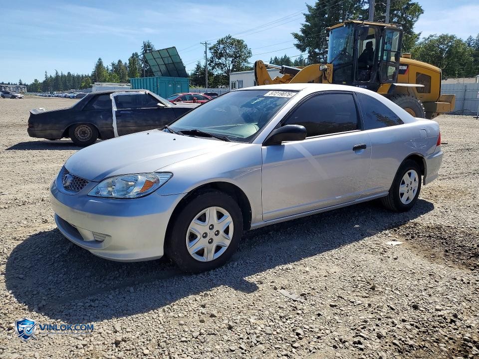 2005 HONDA CIVIC DX VP – Lot 57219076 auction photo