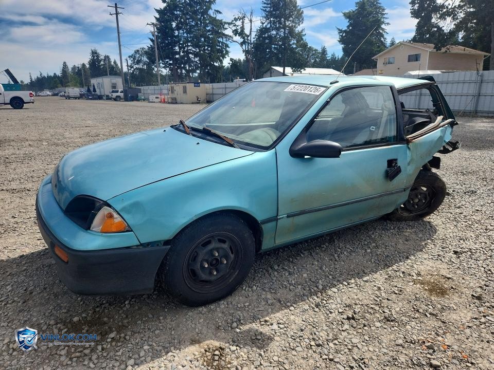 1992 GEO METRO BASE – Lot 57220126 auction photo