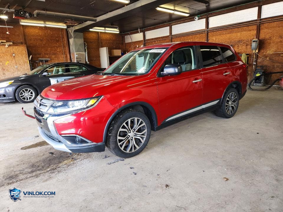 2016 MITSUBISHI OUTLANDER SE – Lot 57220206 auction photo