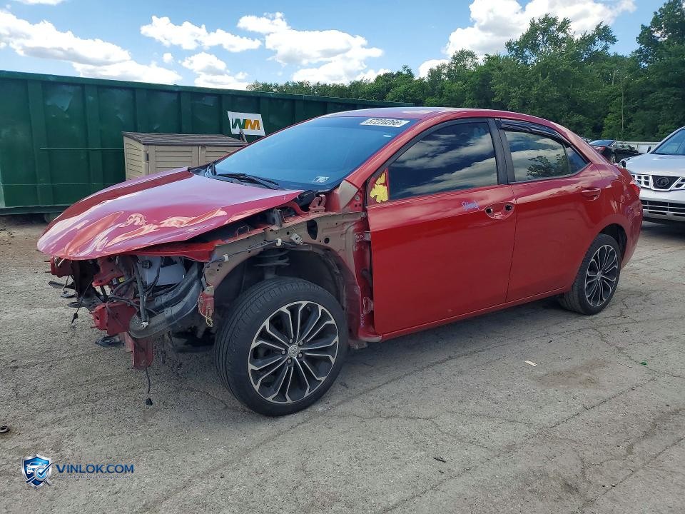 2014 TOYOTA COROLLA S PLUS – Lot 57220266 auction photo