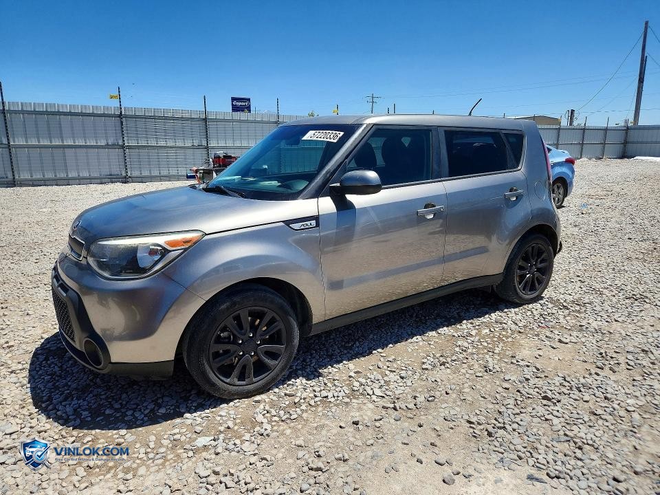 2016 KIA SOUL BASE – Lot 57220336 auction photo