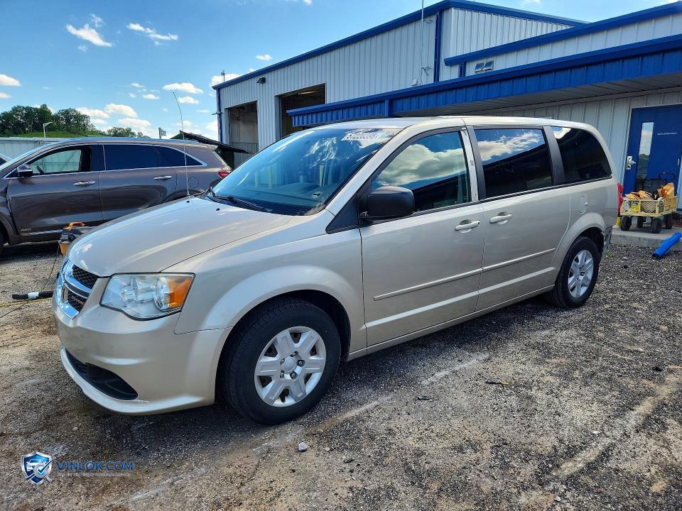 2012 DODGE GRAND CARAVAN SE – Lot 57220396 auction photo