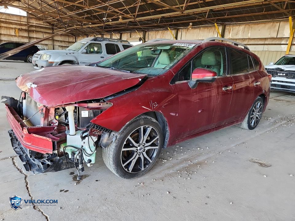 2018 SUBARU IMPREZA LIMITED – Lot 57221536 auction photo