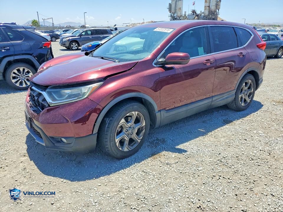 2017 HONDA CR-V EXL – Lot 57222516 auction photo