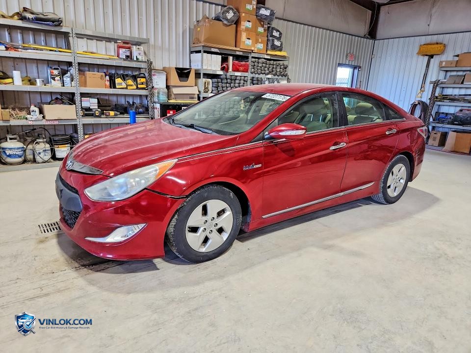 2011 HYUNDAI SONATA HYBRID – Lot 57227176 auction photo