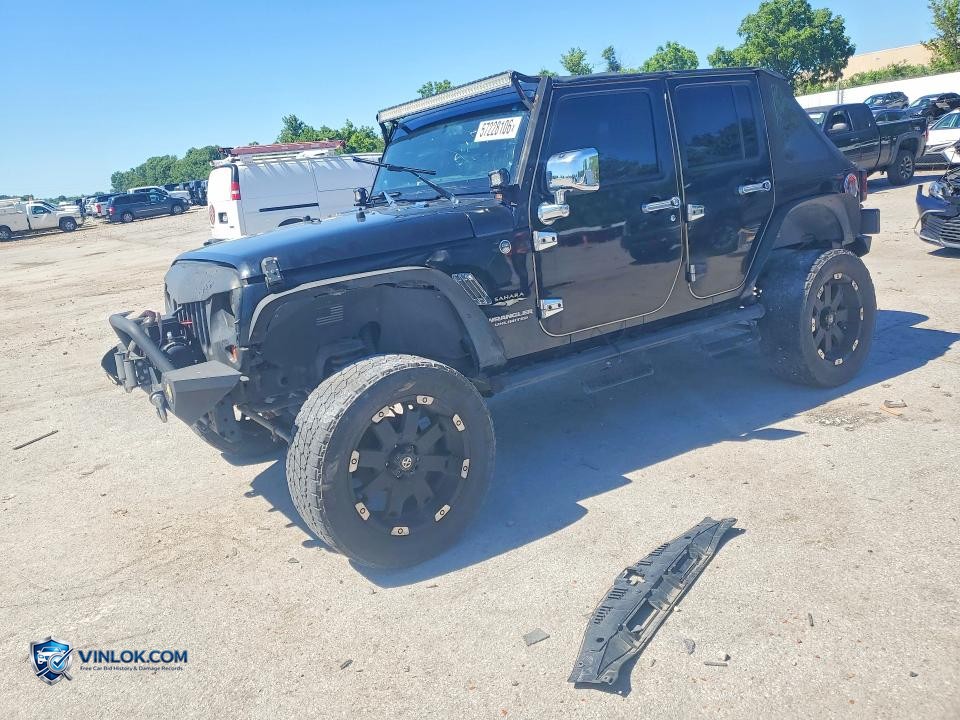 2013 JEEP WRANGLER UNLIMITED SAHARA – Lot 57228106 auction photo