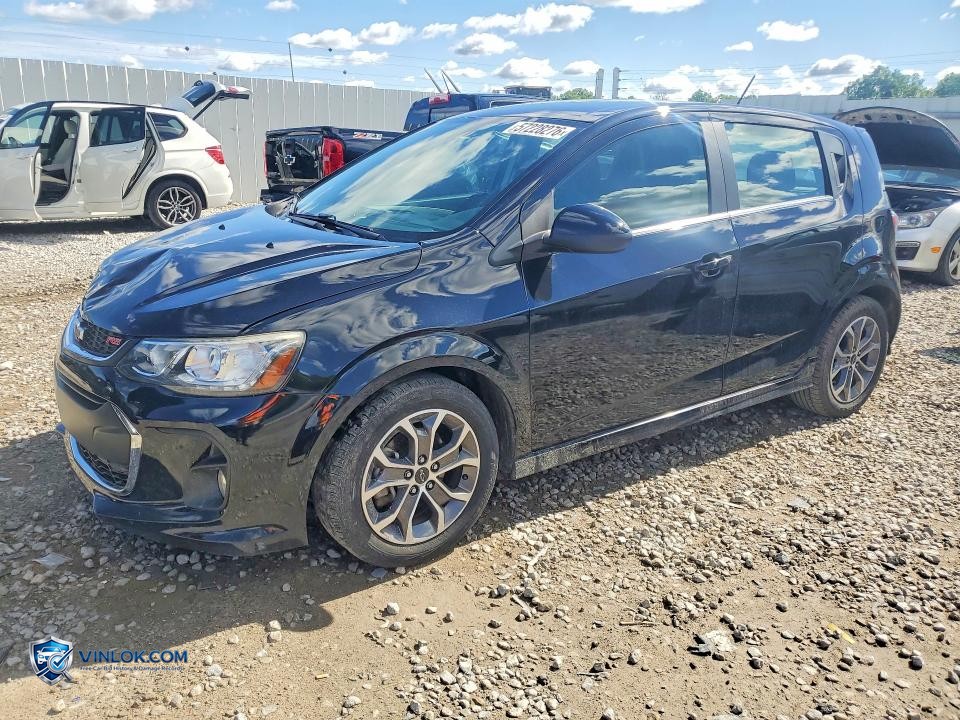 2018 CHEVROLET SONIC LT – Lot 57228276 auction photo