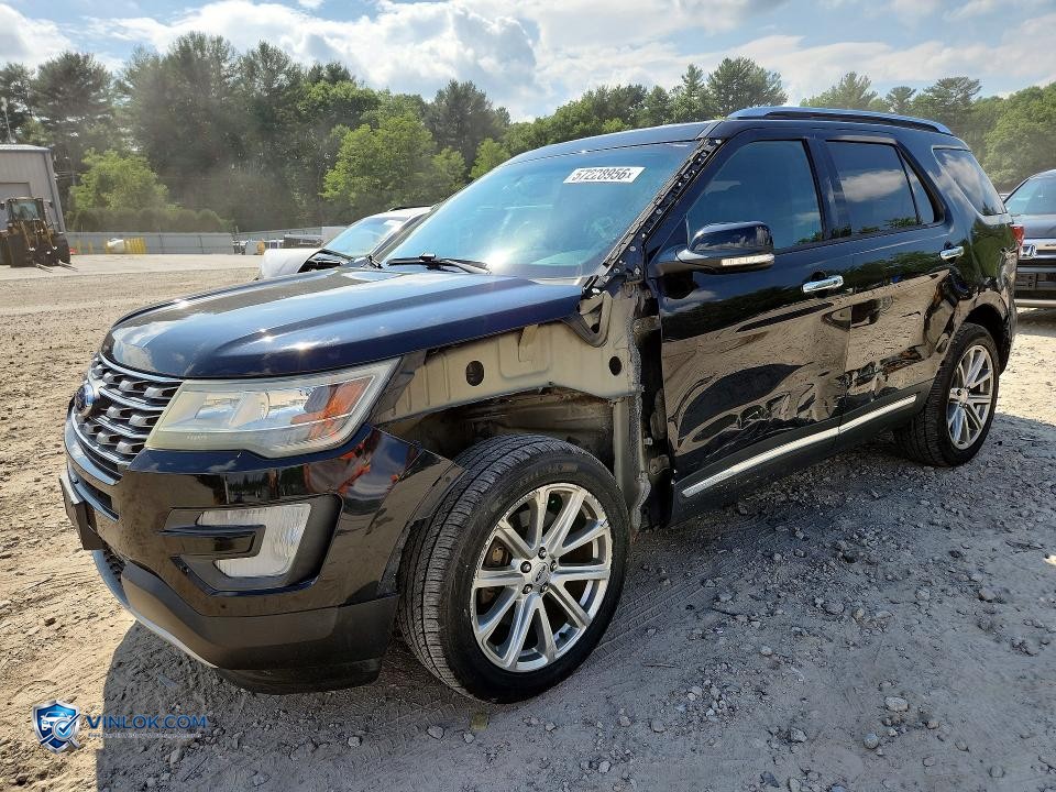 2016 FORD EXPLORER LIMITED – Lot 57228956 auction photo