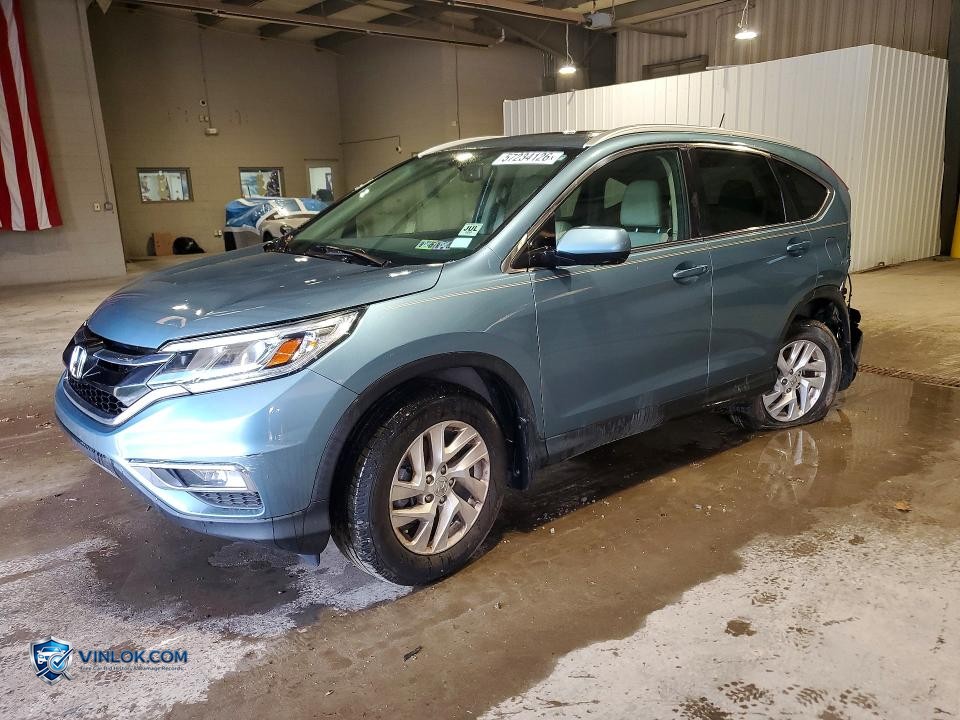 2016 HONDA CR-V EXL – Lot 57234126 auction photo