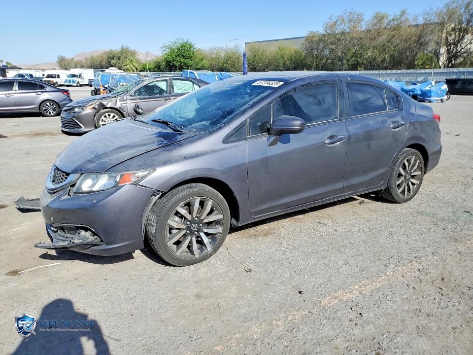 2015 HONDA CIVIC EXL – Lot 57234526 auction photo