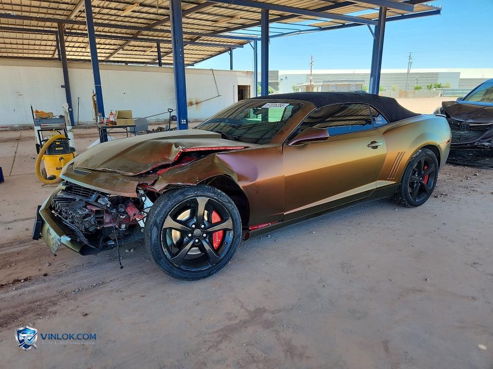 2013 CHEVROLET CAMARO SS – Lot 57235356 auction photo
