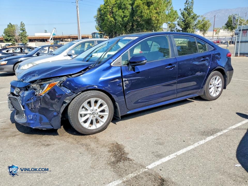 2020 TOYOTA COROLLA XLE – Lot 57237316 auction photo