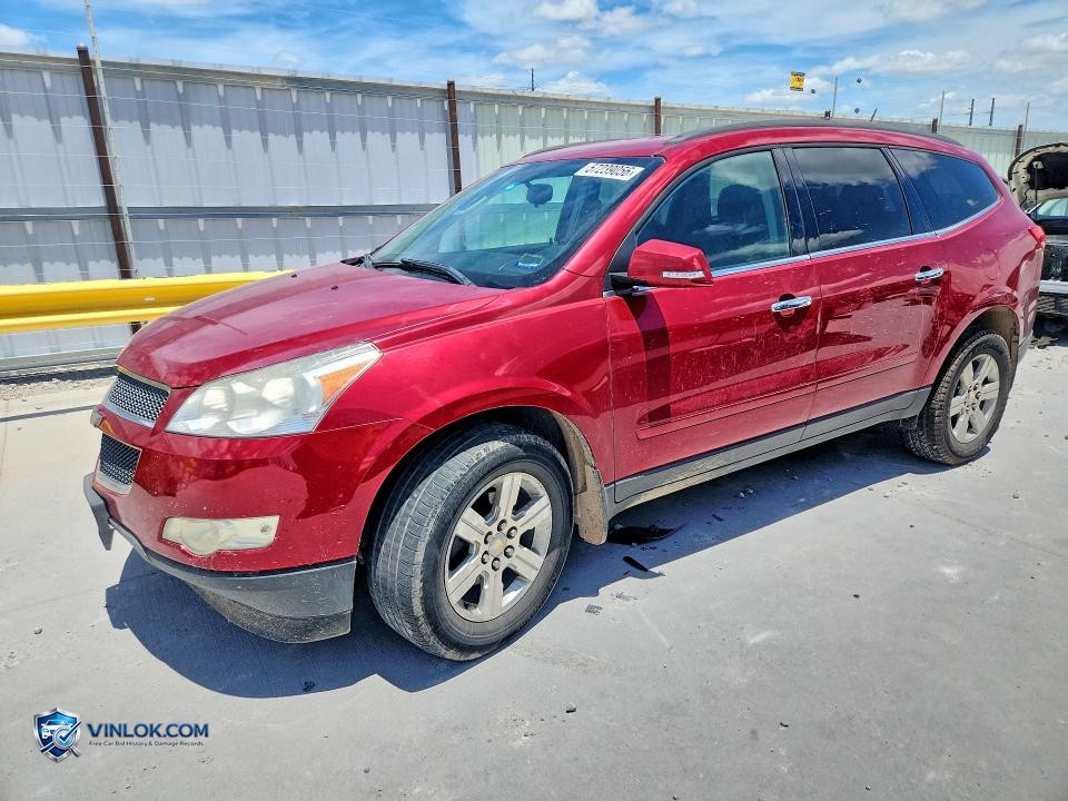 2012 CHEVROLET TRAVERSE LT – Lot 57239056 auction photo