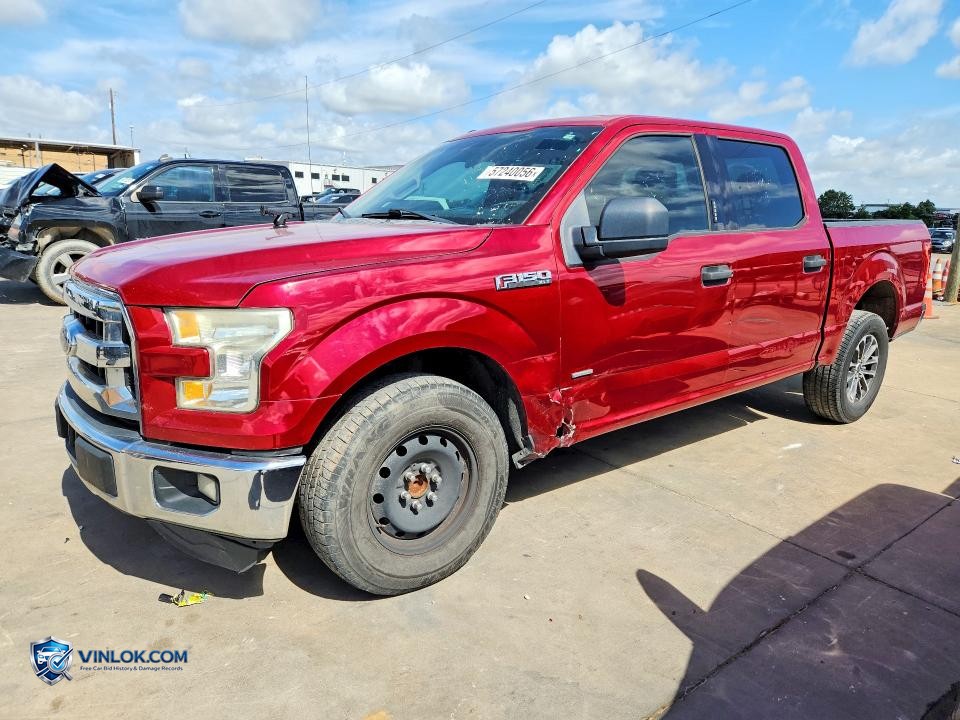 2016 FORD F150 SUPERCREW – Lot 57240056 auction photo