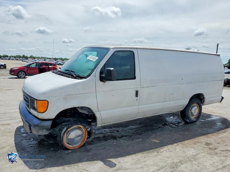 2005 FORD ECONOLINE E350 SUPER DUTY VAN – Lot 57241686 auction photo