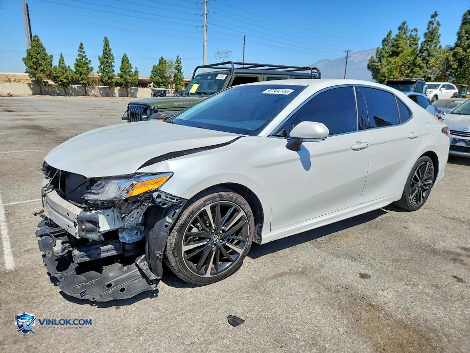 2018 TOYOTA CAMRY XSE – Lot 57244746 auction photo