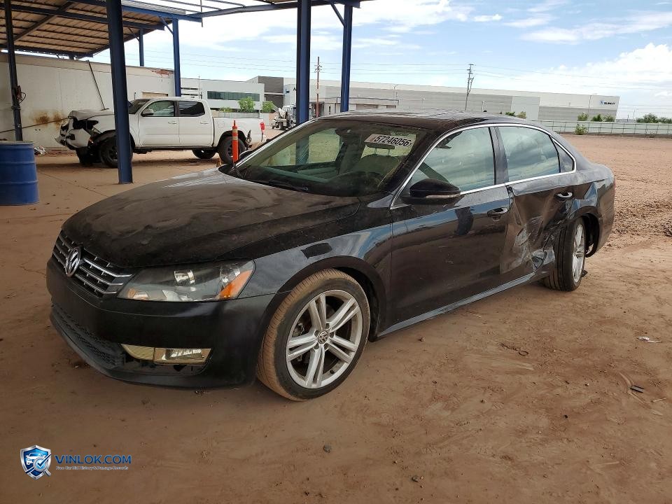 2012 VOLKSWAGEN PASSAT SE – Lot 57246056 auction photo