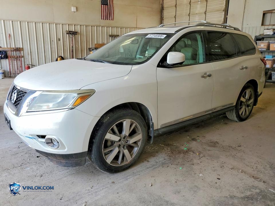 2013 NISSAN PATHFINDER S – Lot 57246906 auction photo