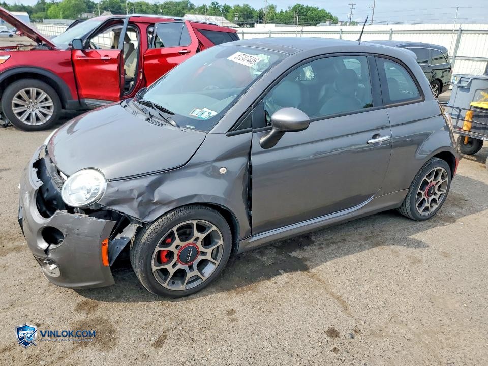 2013 FIAT 500 SPORT – Lot 57247446 auction photo