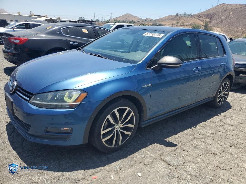 2016 VOLKSWAGEN GOLF S – Lot 57250136 auction photo