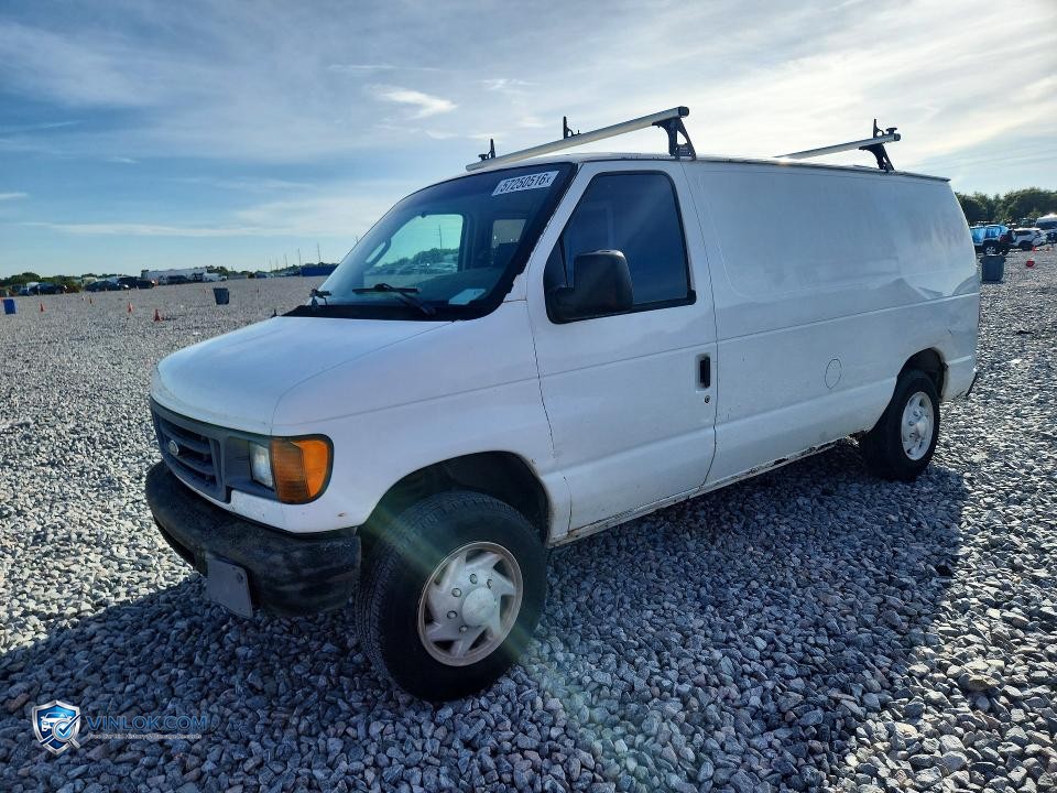 2007 FORD ECONOLINE E150 VAN – Lot 57250516 auction photo