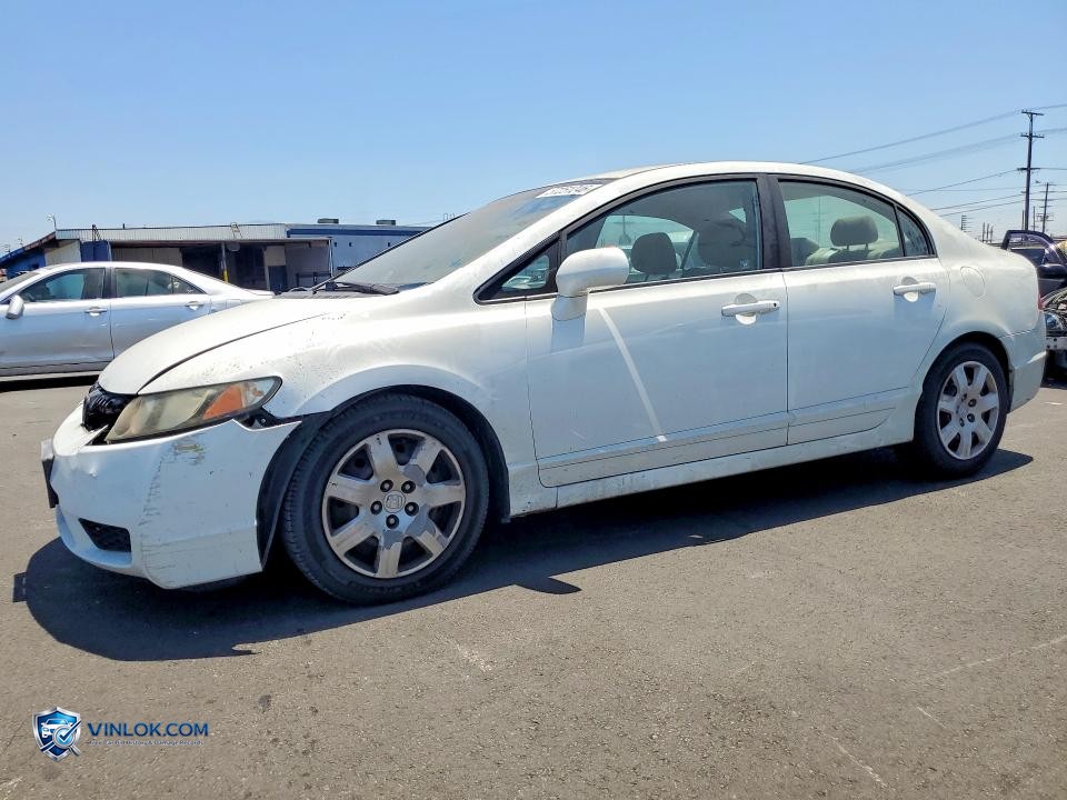 2010 HONDA CIVIC LX – Lot 57251246 auction photo