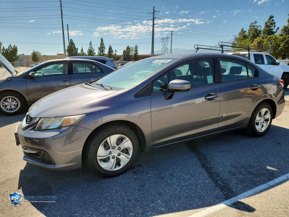 2014 HONDA CIVIC LX – Lot 57253166 auction photo