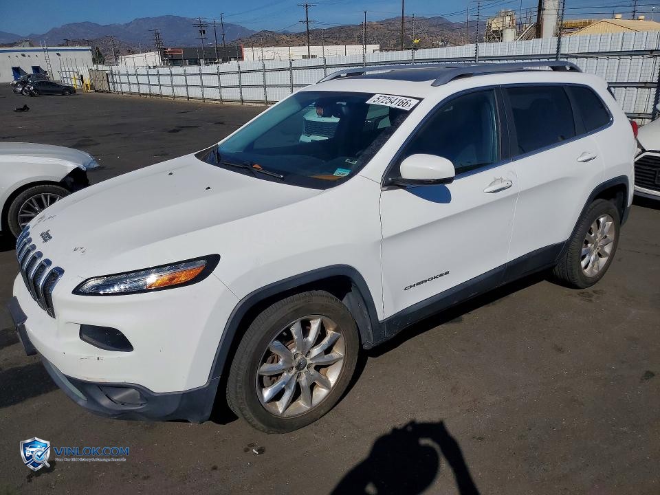 2015 JEEP CHEROKEE LIMITED – Lot 57254166 auction photo