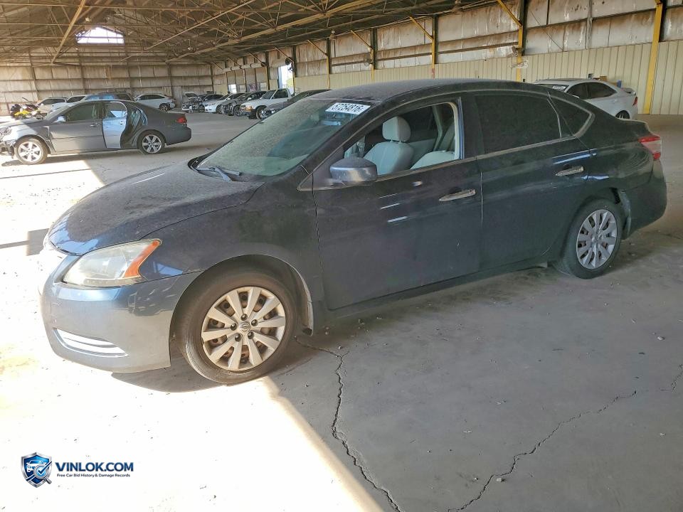 2013 NISSAN SENTRA S – Lot 57254816 auction photo