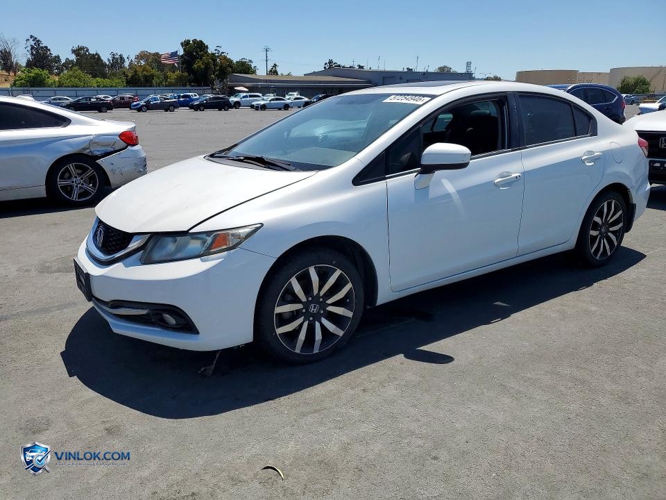 2015 HONDA CIVIC EXL – Lot 57254946 auction photo