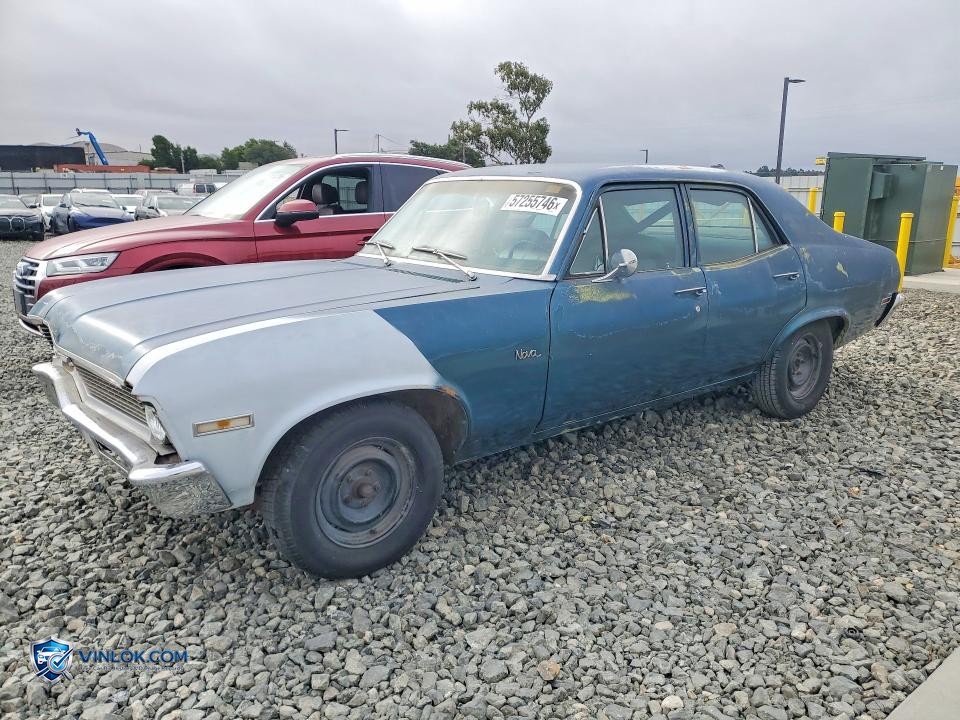 1971 CHEVROLET NOVA – Lot 57255746 auction photo