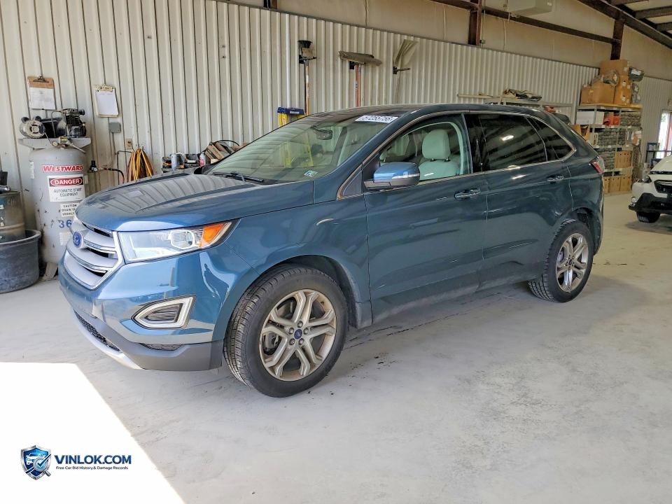 2016 FORD EDGE TITANIUM – Lot 57255756 auction photo