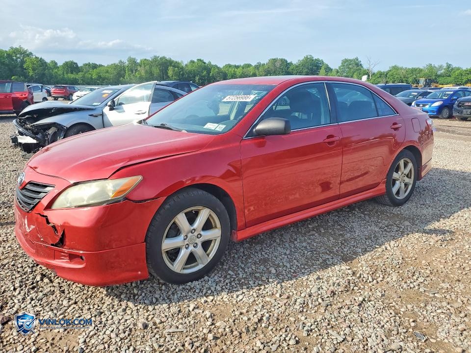 2008 TOYOTA CAMRY SE – Lot 57256986 auction photo