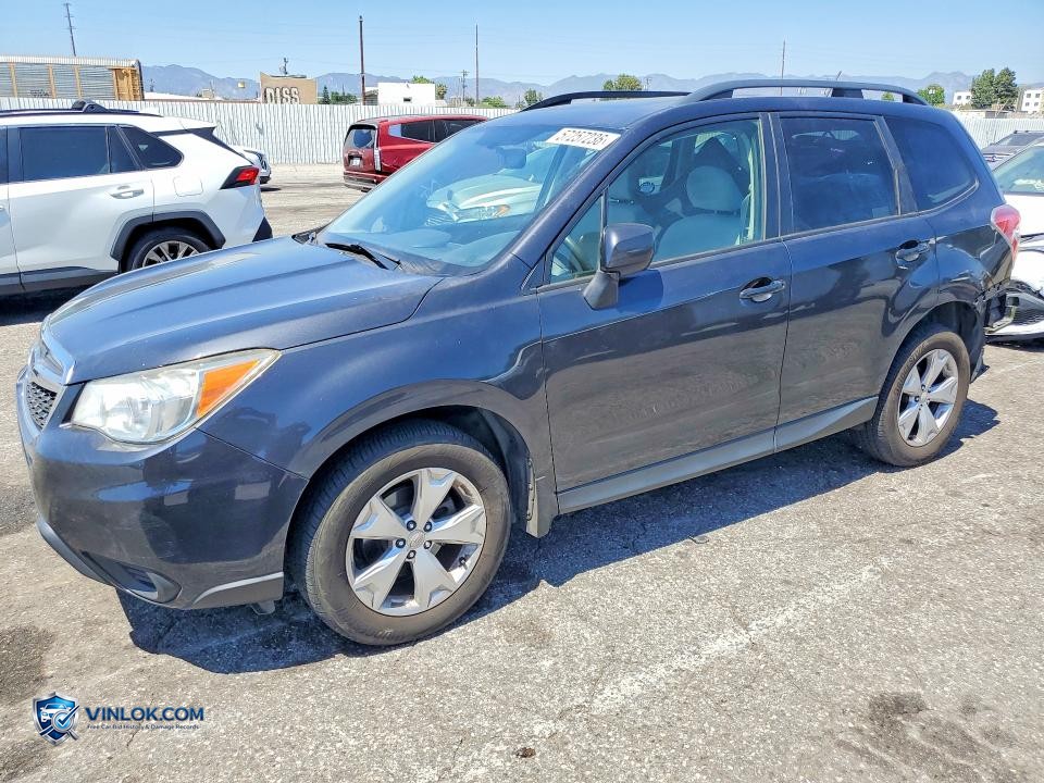 2015 SUBARU FORESTER 2.5I PREMIUM – Lot 57257236 auction photo