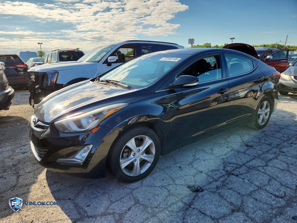 2016 HYUNDAI ELANTRA VALUE EDITION – Lot 57258146 auction photo