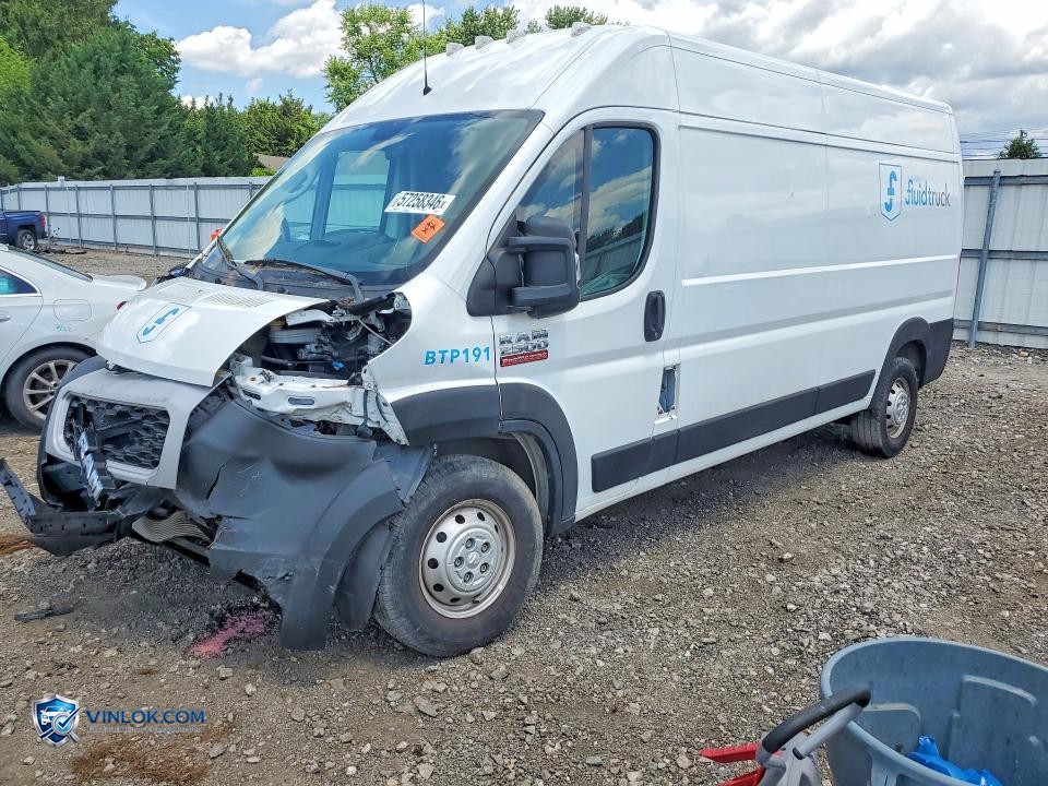 2021 RAM PROMASTER 2500 DELIVERY VAN – Lot 57258346 auction photo