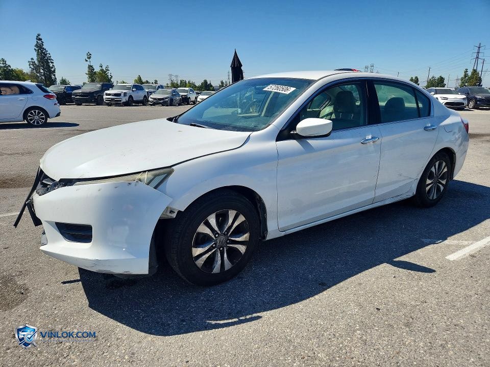 2014 HONDA ACCORD LX – Lot 57260506 auction photo