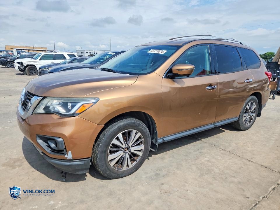 2017 NISSAN PATHFINDER SL – Lot 57260876 auction photo